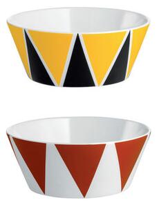 Circus Small dish - Set of 2 by Alessi Yellow