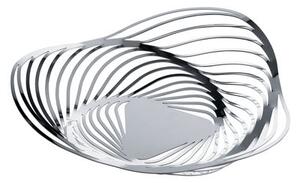 Trinity Basket - Ø 33 x H 8 cm by Alessi Metal