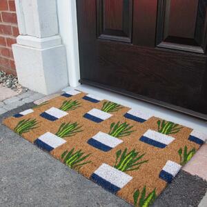 Plant Pots Coir Outdoor Entrance Doormat