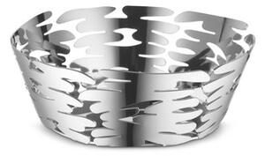 Barket Basket - / Ø 18 cm - Steel by Alessi Grey/Silver/Metal