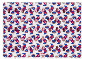 L'Americana La Double J Placemat - / 42 x 30 cm by Kartell White/Red