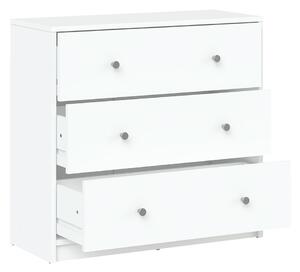 Sayon Chest Of 3 Drawers In White