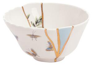Kintsugi Bowl - / Porcelaine & or fin by Seletti White