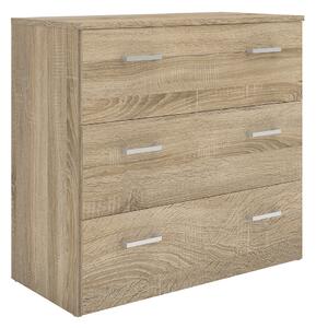 Chest Of 3 Drawers In Oak