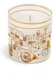 Toiletpaper - Trumpets Scented candle - / Glass by Seletti Multicoloured