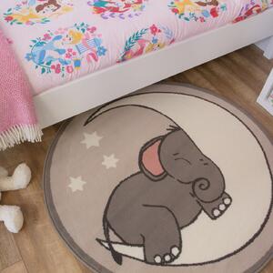 Elephant Kids Nursery Bedroom Rug | Milan