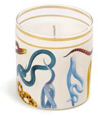 Toiletpaper - Snakes Scented candle - / Glass by Seletti Multicoloured