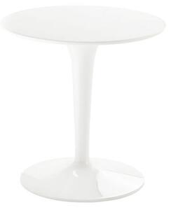 Tip Top Mono End table - Monochrome version by Kartell White