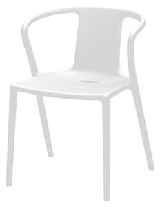 Air-Armchair Stackable armchair - Polypropylene by Magis White