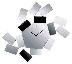 La Stanza dello Scirocco Wall clock - W 46 x H 33.5 cm by Alessi Metal