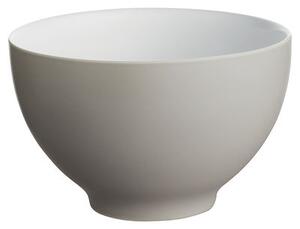 Tonale Bowl - Big bowl by Alessi White/Grey