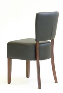 Tompy Black Padded Dining Chair
