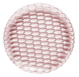 Jellies Family Plate - Ø 27 cm by Kartell Pink
