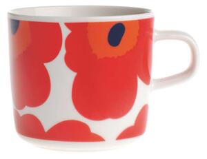 Unikko Coffee cup by Marimekko White/Red