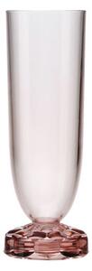 Jellies Family Champagne glass - H 17 cm by Kartell Pink