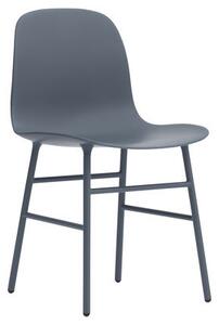 Form Chair - Metal leg by Normann Copenhagen Blue