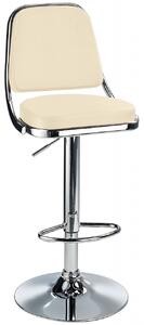 Romano Breakfast Bar Stool Cream rest Height Adjustable