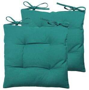 Cuba Twin Pack Seat Pads Teal