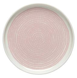 Siirtolapuutarha Petit fours plates - / Ø 13.5 cm by Marimekko Pink