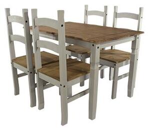 Fenni Rectangular Dining Table & 4 Chair Set