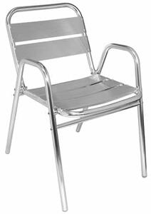 Lily Aluminium Stacking Patio Chairs Set Of 4