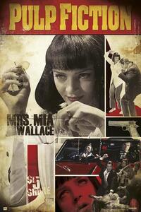 Poster Pulp Fiction - Mia, (61 x 91.5 cm)