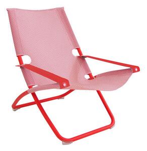 Snooze Reclining chair - Foldable / 2 positions by Emu Red