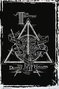 Poster Harry Potter - Deathly Hallows Graphic, (61 x 91.5 cm)