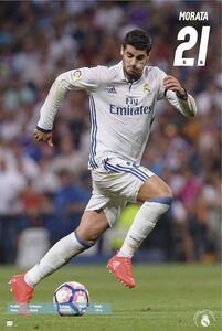 Poster Real Madrid 2016/2017 - Álvaro Morata, (61 x 91.5 cm)