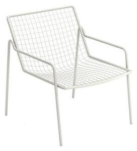 Rio R50 Stackable low armchair - / Metal by Emu White