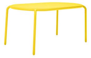 Toní Tavolo Oval table - / 160 x 90 cm - Parasol hole + removable candle holder by Fatboy Yellow