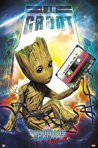 Poster Guardians Of The Galaxy Vol 2 - Groot, (61 x 91.5 cm)