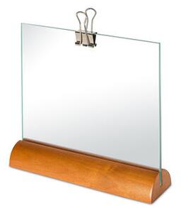 Photo holder - / Alessi 100 Values ​​Collection by Alessi Natural wood