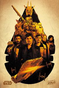 Poster Solo: A Star Wars Story -Millennium Falcon Montage, (61 x 91.5 cm)