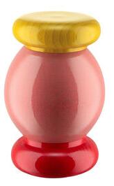 / By Ettore Sottsass - H 11 cm Spice mill - / Alessi 100 Values ​​Collection by Alessi Pink