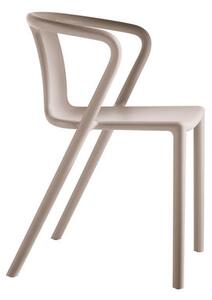 Air-Armchair Stackable armchair - Polypropylene by Magis Beige
