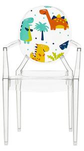 Lou Lou Ghost Children armchair - / Patterns by Kartell Multicoloured