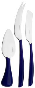 GLAMOUR 3-PIECE CHEESE SET - Blueberry