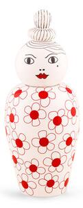Canopie Pepa Vase with lid - / With lid by Seletti Red