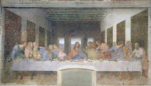 Leonardo da Vinci - Fine Art Print The Last Supper, 1495-97 (fresco), (40 x 22.5 cm)