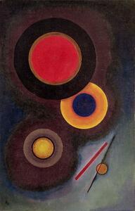 Wassily Kandinsky - Fine Art Print Composition with Circles and Lines, 1926, (26.7 x 40 cm)