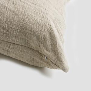 Piglet Oatmeal Crinkle Cushion Cover Size Without Filler - 65 x 65 cm