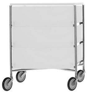 Mobil Mobile container - With 3 drawers by Kartell White