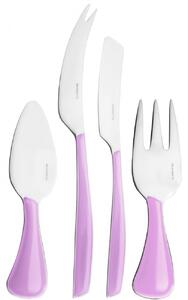 GLAMOUR 4 PIECE CHEESE SET - Lilac