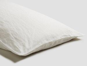 Piglet White Linen Pillowcases (Pair) Size Super King