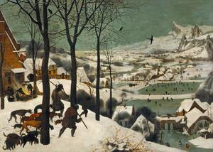 Pieter the Elder Bruegel - Fine Art Print Hunters in the Snow (Winter), 1565, (40 x 30 cm)