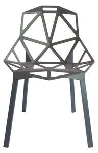 Chair One Stacking chair - / metal by Magis Green