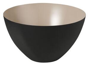 Krenit Salad bowl - / Ø 25 x H 14 cm - Steel by Normann Copenhagen Beige