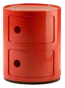 Componibili Storage - 2 elements by Kartell Red