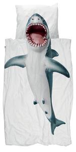 Shark Bedlinen set for 1 person - / 135 x 200 cm by Snurk Multicoloured